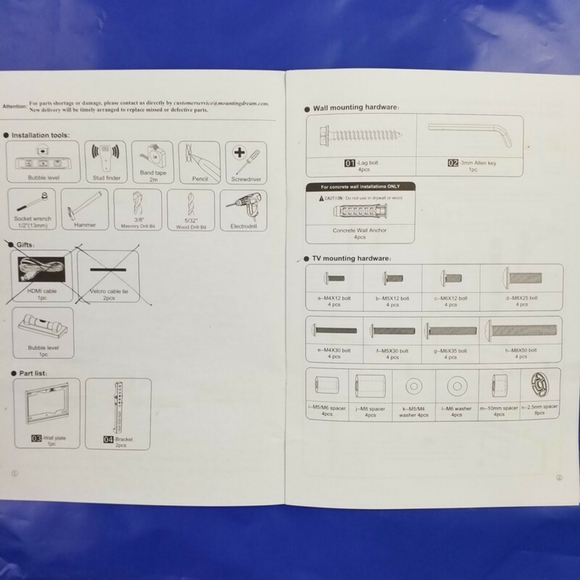 Mounting Dream MD2268-S Slim Tilting TV Wall Mount Bracket 17"- 42" NIOB - Picture 11 of 12